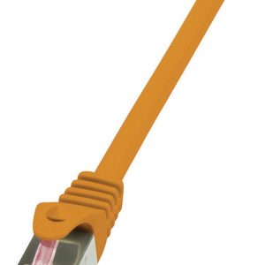 LogiLink CQ2038S RJ45 Netwerkkabel, patchkabel CAT 6 S/FTP 1.00 m Oranje Vlambestendig, Snagless 1 stuk(s) LogiLink CQ2038S RJ45 Netwerkkabel, patchkabel CAT 6 S/FTP 1.00 m Oranje Vlambestendig, Snagless 1 stuk(s)