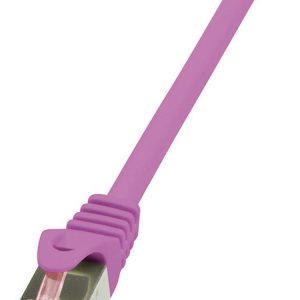 LogiLink CQ2069S RJ45 Netwerkkabel, patchkabel CAT 6 S/FTP 3.00 m Pink Vlambestendig, Snagless 1 stuk(s) LogiLink CQ2069S RJ45 Netwerkkabel, patchkabel CAT 6 S/FTP 3.00 m Pink Vlambestendig, Snagless 1 stuk(s)