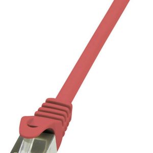 LogiLink CP1084S RJ45 Netwerkkabel, patchkabel CAT 5e F/UTP 7.50 m Rood Snagless 1 stuk(s) LogiLink CP1084S RJ45 Netwerkkabel, patchkabel CAT 5e F/UTP 7.50 m Rood Snagless 1 stuk(s)