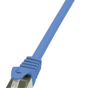 LogiLink CP1066S RJ45 Netwerkkabel, patchkabel CAT 5e F/UTP 3.00 m Blauw Snagless 1 stuk(s) LogiLink CP1066S RJ45 Netwerkkabel, patchkabel CAT 5e F/UTP 3.00 m Blauw Snagless 1 stuk(s)