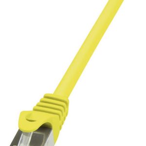 LogiLink CP1057S RJ45 Netwerkkabel, patchkabel CAT 5e F/UTP 2.00 m Geel Snagless 1 stuk(s) LogiLink CP1057S RJ45 Netwerkkabel, patchkabel CAT 5e F/UTP 2.00 m Geel Snagless 1 stuk(s)