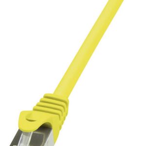 LogiLink CP1087S RJ45 Netwerkkabel, patchkabel CAT 5e F/UTP 7.50 m Geel Snagless 1 stuk(s) LogiLink CP1087S RJ45 Netwerkkabel, patchkabel CAT 5e F/UTP 7.50 m Geel Snagless 1 stuk(s)