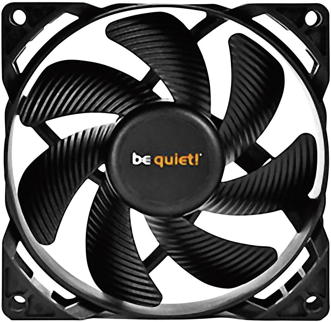 BeQuiet Pure Wings 2 PC-ventilator Zwart (b x h x d) 92 x 92 x 25 mm