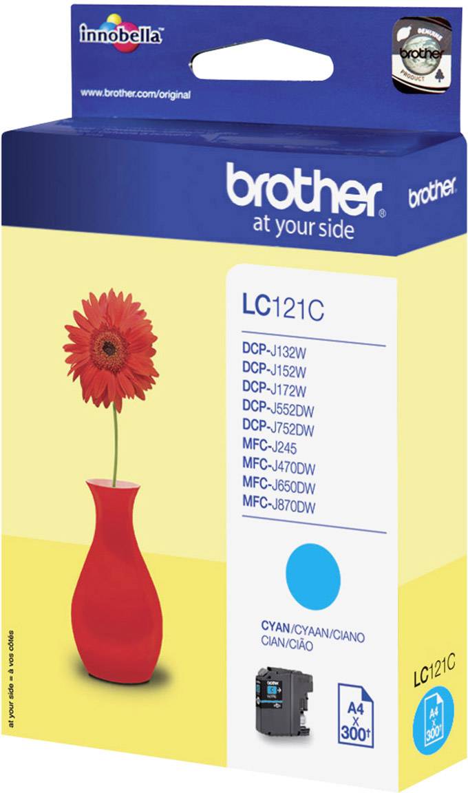 Brother Inktcartridge LC-121C Origineel Cyaan LC-121 C