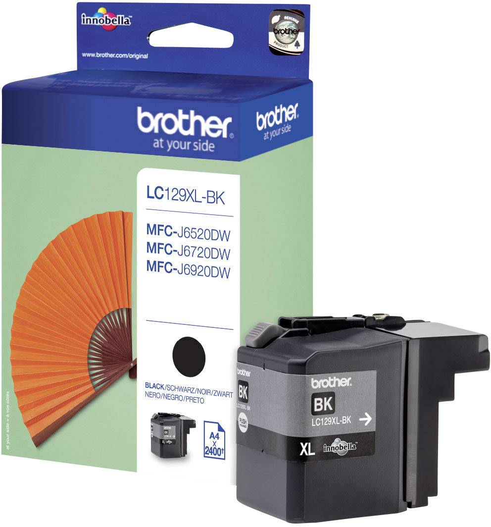 Brother Inktcartridge LC-129XLBK Origineel Zwart LC-129 XL BK