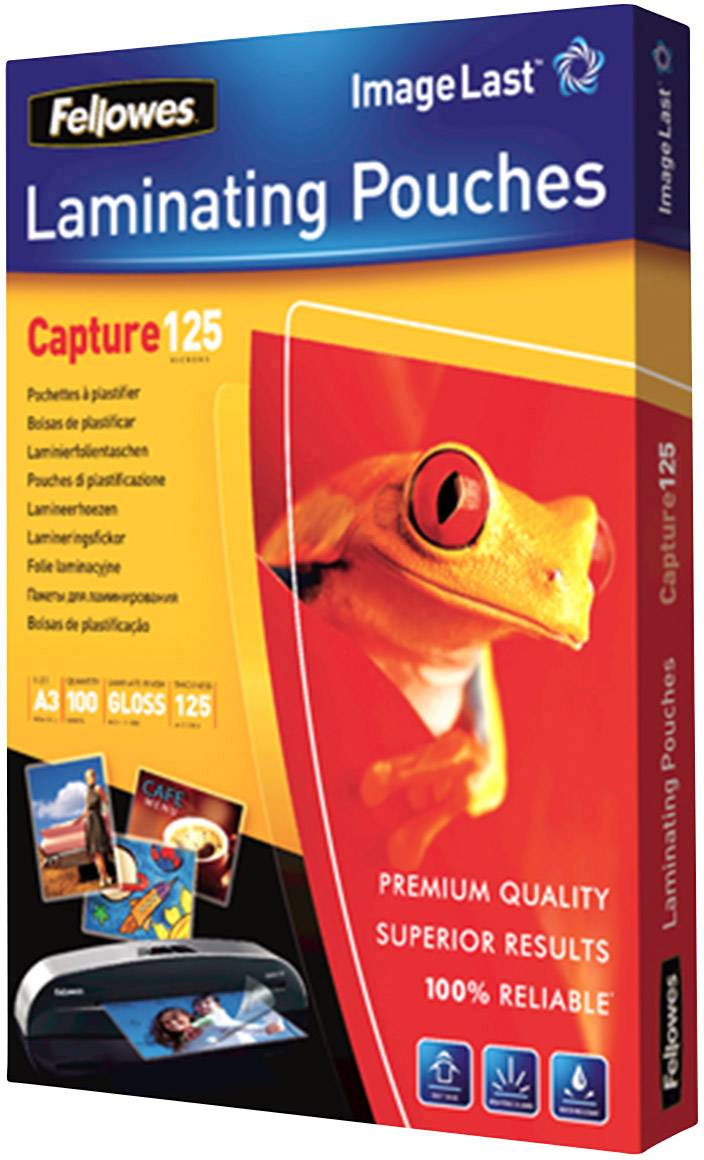 Fellowes Lamineerfolie DIN A3 125 micron glanzend 100 stuk(s)