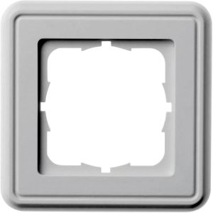 Telegärtner 100027371 Frameplaat Enkelvoudig Wit