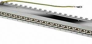 Telegärtner 100007016 24 poorten Netwerkpatchpaneel 483 mm (19″) CAT 6 1 HE Grijs Ingericht Telegärtner 100007016 24 poorten Netwerkpatchpaneel 483 mm (19″) CAT 6 1 HE Grijs Ingericht