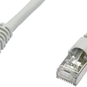 TELEGÄRTNER patchkabel S/FTP, Cat.6A, LSOH, wit, 10 m TELEGÄRTNER patchkabel S/FTP, Cat.6A, LSOH, wit, 10 m