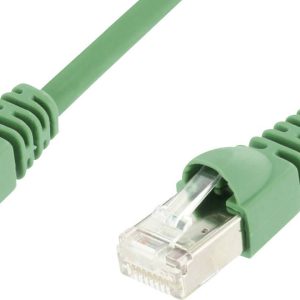 Telegärtner 100008827 RJ45 Netwerkkabel, patchkabel CAT 6A S/FTP 7.50 m Groen Vlambestendig, Snagless, Vlambestendig, Ha Telegärtner 100008827 RJ45 Netwerkkabel, patchkabel CAT 6A S/FTP 7.50 m Groen Vlambestendig, Snagless, Vlambestendig, Ha