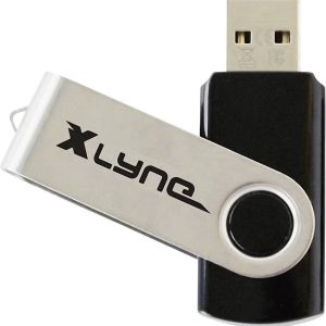 Xlyne Swing USB-stick 32 GB Zwart 177532 USB-A 2.0 Xlyne Swing USB-stick 32 GB Zwart 177532 USB-A 2.0