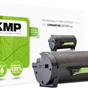 KMP Toner vervangt Lexmark 502, 50F2000 Compatibel Zwart 2000 bladzijden L-T47 1396,0000 KMP Toner vervangt Lexmark 502, 50F2000 Compatibel Zwart 2000 bladzijden L-T47 1396,0000