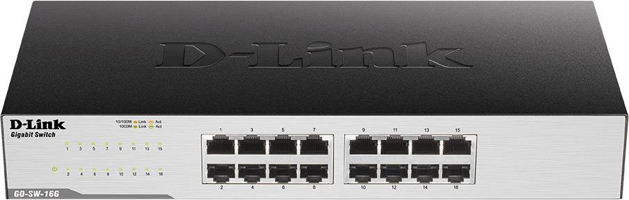 D-Link GO-SW-16G/E GO-SW-16G/E Netwerk switch 16 poorten 1 GBit/s