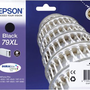 Epson Inktcartridge 79XL Origineel Zwart C 13 T 79014010 Epson Inktcartridge 79XL Origineel Zwart C 13 T 79014010
