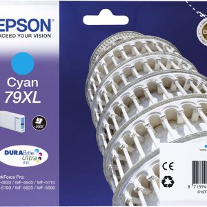Epson Inktcartridge 79XL Origineel Cyaan C13T79024010 Epson Inktcartridge 79XL Origineel Cyaan C13T79024010