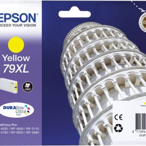 Epson Inktcartridge 79XL Origineel Geel C 13 T 79044010 Epson Inktcartridge 79XL Origineel Geel C 13 T 79044010