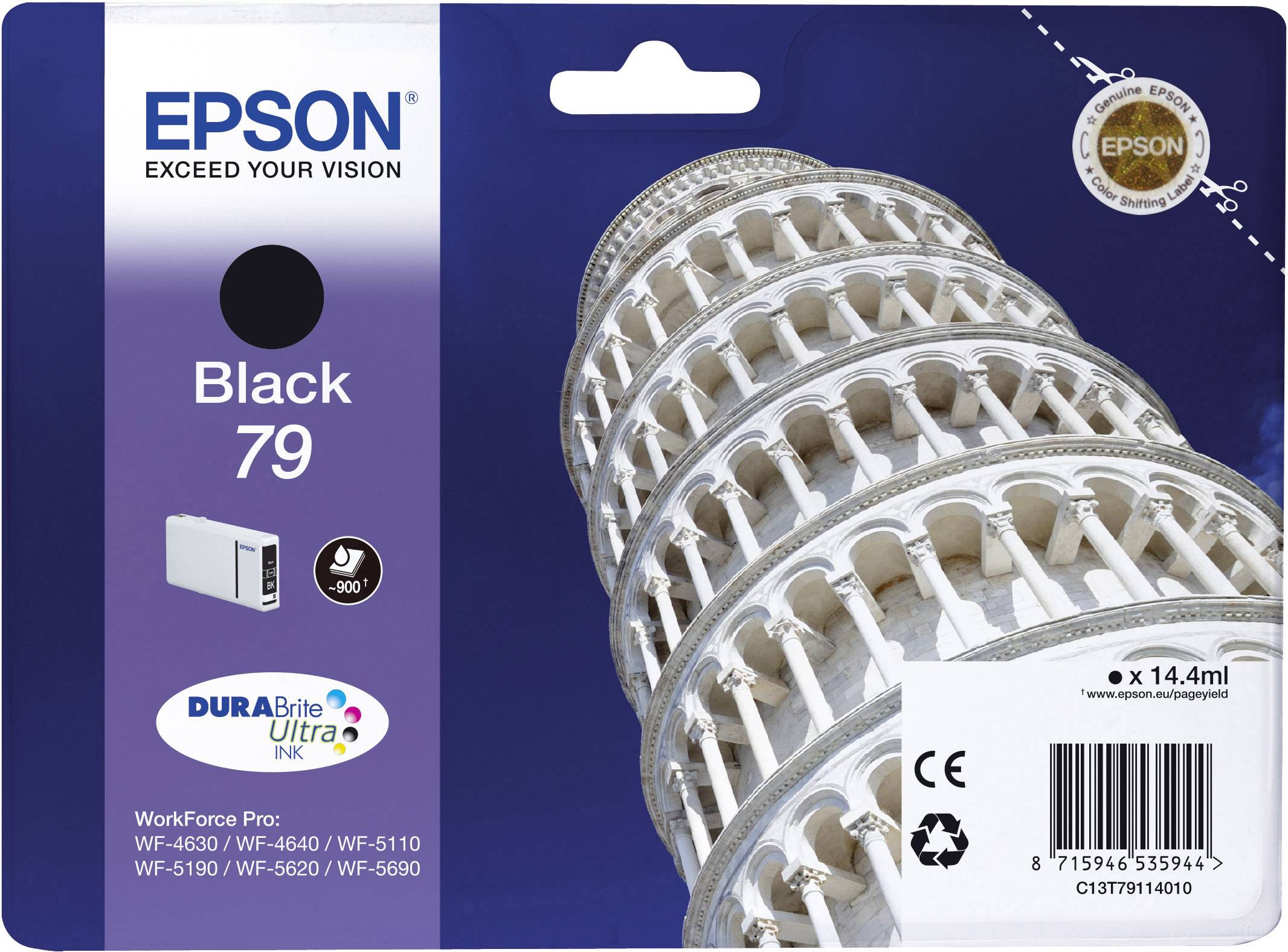 Epson Inktcartridge 79 Origineel Zwart C 13 T 79114010