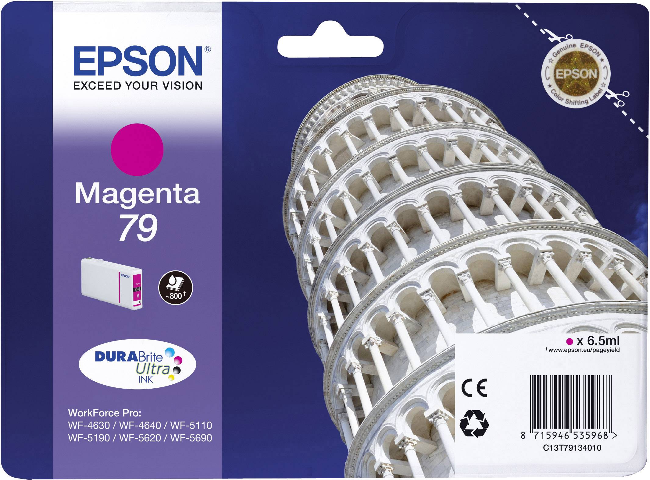 Epson Inktcartridge 79 Origineel Magenta C 13 T 79134010