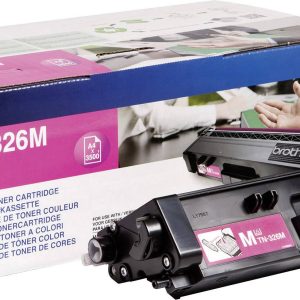 Brother Toner TN-326M Origineel Magenta 3500 bladzijden TN-326 M Brother Toner TN-326M Origineel Magenta 3500 bladzijden TN-326 M