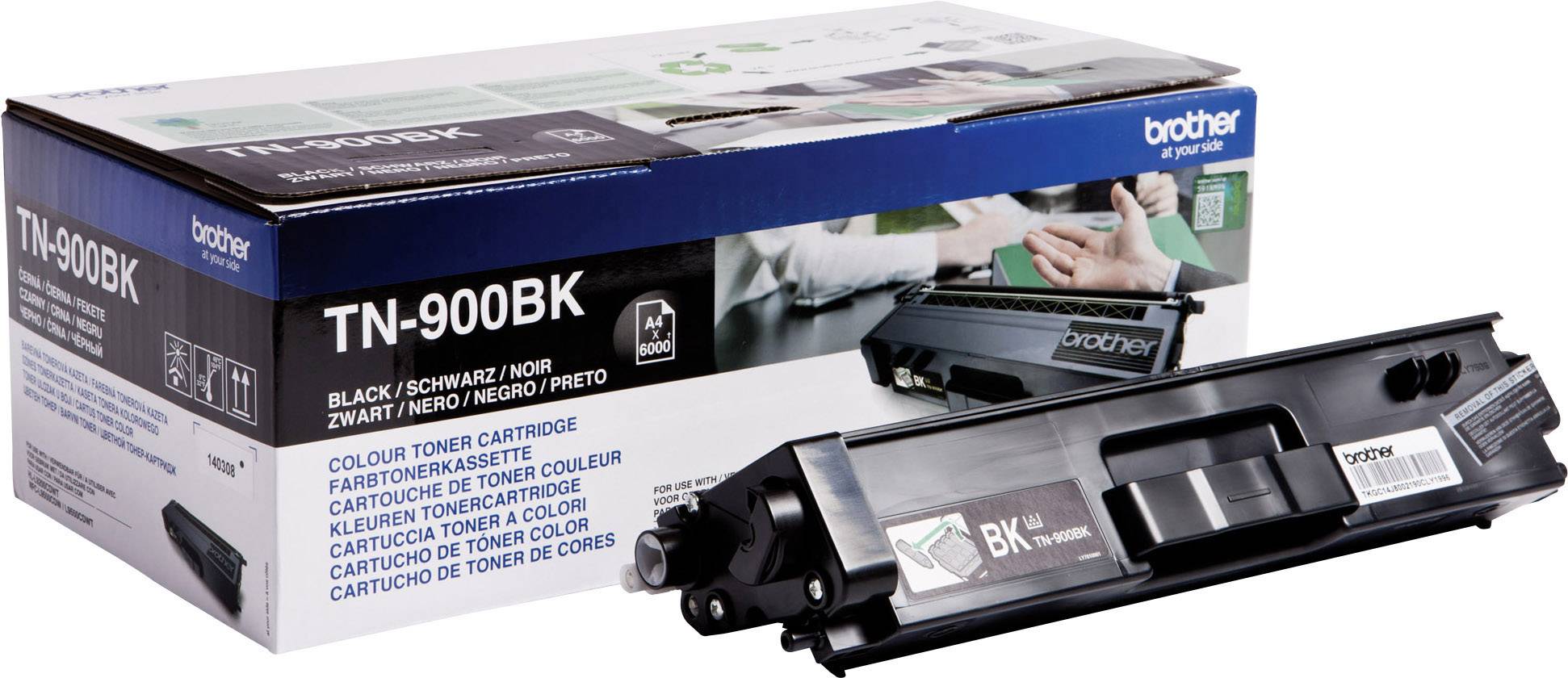Brother Toner TN-900BK Origineel Zwart 6000 bladzijden TN-900 BK
