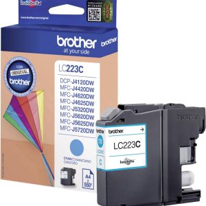 Brother Inktcartridge LC-223C Origineel Cyaan LC-223 C Brother Inktcartridge LC-223C Origineel Cyaan LC-223 C