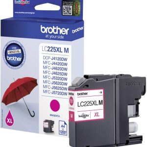 Brother Inktcartridge LC-225XLM Origineel Magenta LC-225 XL M Brother Inktcartridge LC-225XLM Origineel Magenta LC-225 XL M