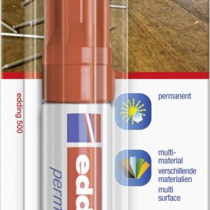 Edding edding 500 4-500002 Permanent marker Rood Watervast: Ja Edding edding 500 4-500002 Permanent marker Rood Watervast: Ja