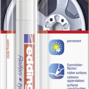 Edding 8050 Bandenmarker Wit 2 mm, 4 mm Edding 8050 Bandenmarker Wit 2 mm, 4 mm