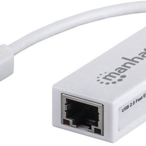 Manhattan Fast Ethernet Adapter Netwerkadapter 100 MBit/s USB-A 2.0