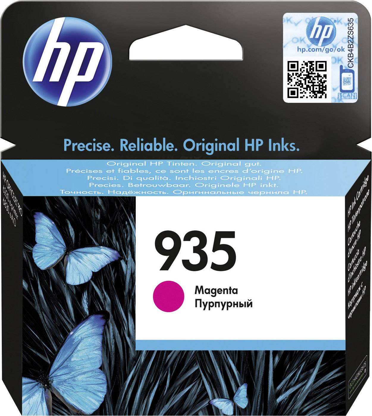 HP Inktcartridge 935 Origineel Magenta C2P21AE Inkt