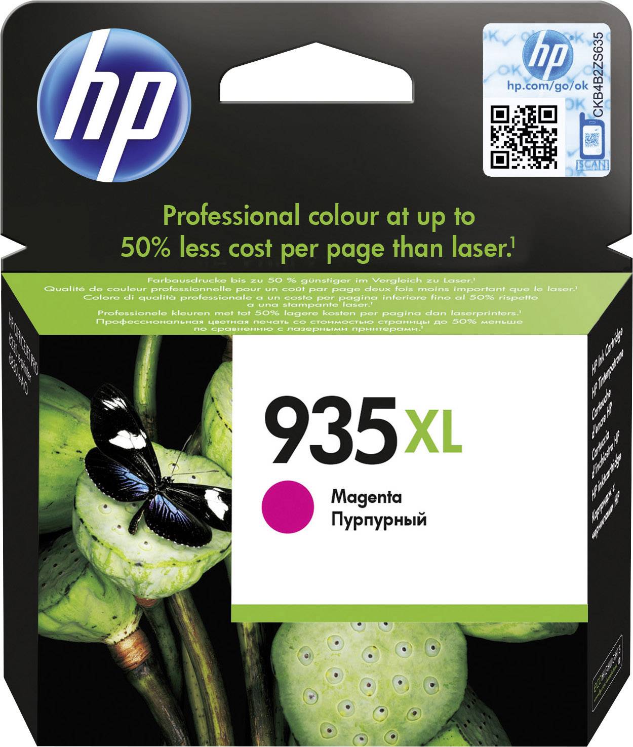 HP Inktcartridge 935XL Origineel Magenta C2P25AE Inkt