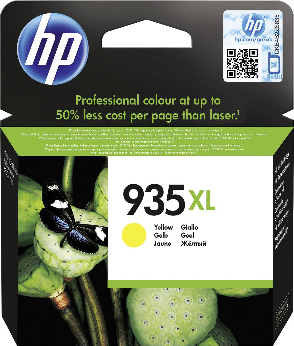 HP Inktcartridge 935XL Origineel Geel C2P26AE Inkt