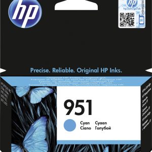HP Inktcartridge 951 Origineel Cyaan CN050AE Inkt HP Inktcartridge 951 Origineel Cyaan CN050AE Inkt