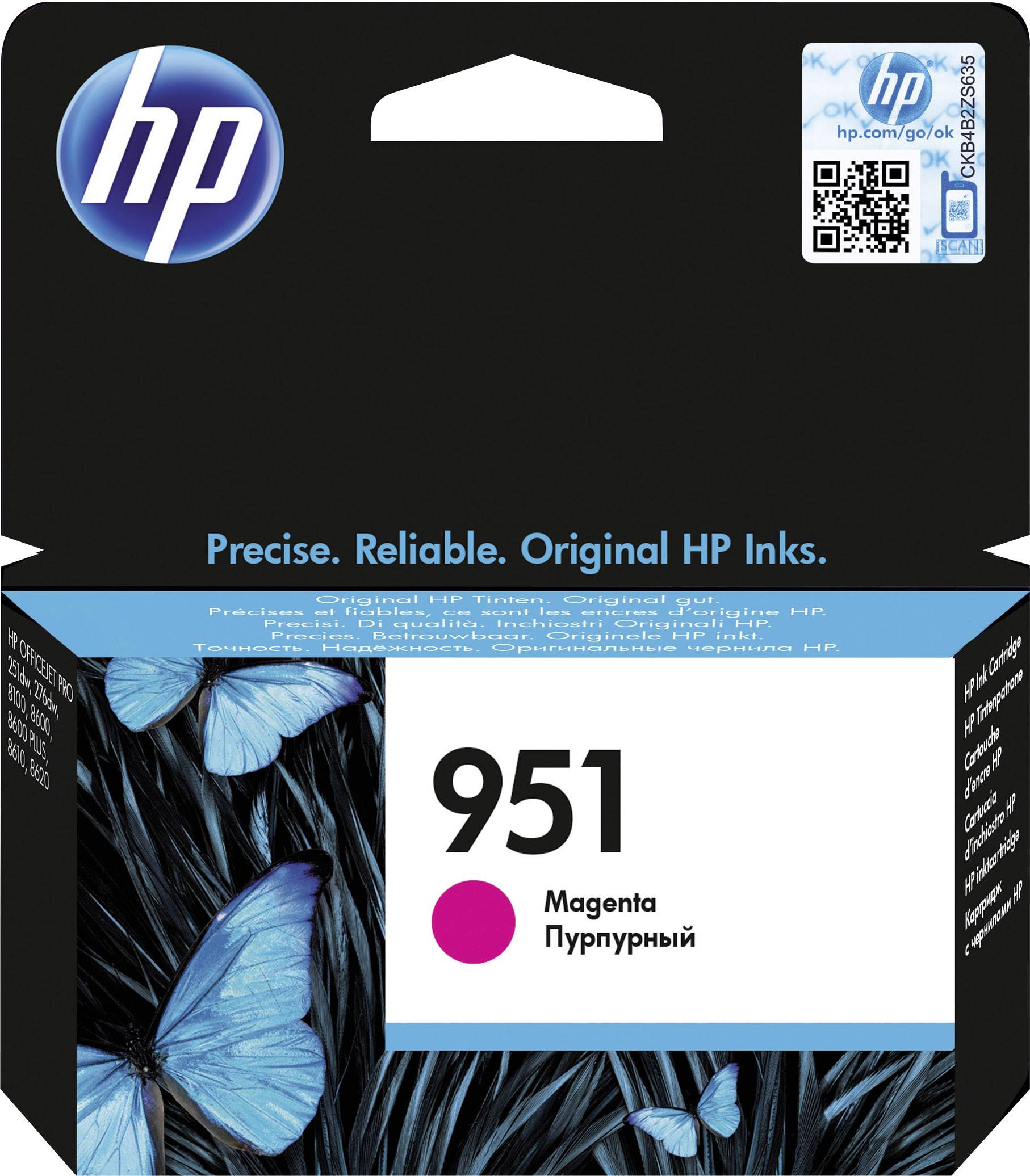HP Inktcartridge 951 Origineel Magenta CN051AE Inkt