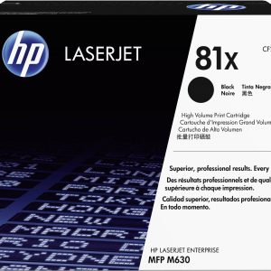 HP Toner 81X Origineel Zwart 25000 bladzijden CF281X