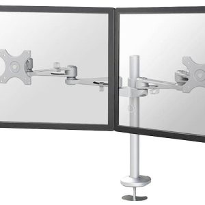 Neomounts FPMA-D935DG Monitor-tafelbeugel Aantal monteerbare displays: 2 Display(s) 25,4 cm (10″) – 68,6 cm (27″) Zilver Neomounts FPMA-D935DG Monitor-tafelbeugel Aantal monteerbare displays: 2 Display(s) 25,4 cm (10″) – 68,6 cm (27″) Zilver