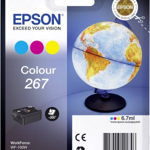 Epson Inktcartridge 267 Origineel Kleur C13T26704010 Epson Inktcartridge 267 Origineel Kleur C13T26704010
