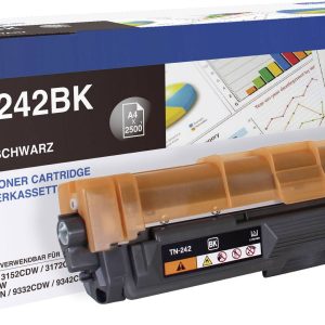 Brother Toner TN-242BK Origineel Zwart 2500 bladzijden TN242BK Brother Toner TN-242BK Origineel Zwart 2500 bladzijden TN242BK