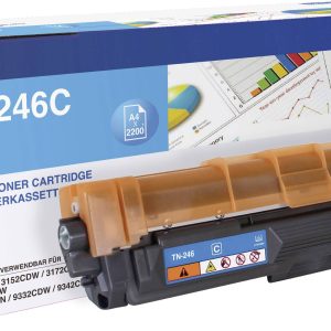 Brother Toner TN-246C Origineel Cyaan 2200 bladzijden TN-246 C Brother Toner TN-246C Origineel Cyaan 2200 bladzijden TN-246 C