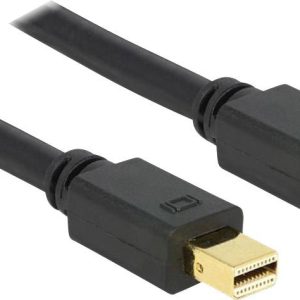 Delock 83475 DisplayPort-kabel Mini-displayport Aansluitkabel Mini DisplayPort-stekker, Mini DisplayPort-stekker 2.00 m Delock 83475 DisplayPort-kabel Mini-displayport Aansluitkabel Mini DisplayPort-stekker, Mini DisplayPort-stekker 2.00 m