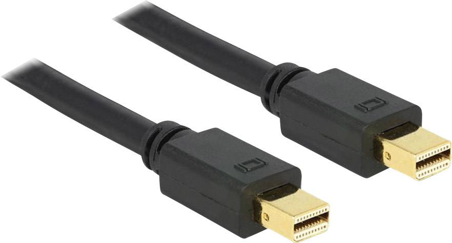 Delock 83475 DisplayPort-kabel Mini-displayport Aansluitkabel Mini DisplayPort-stekker, Mini DisplayPort-stekker 2.00 m