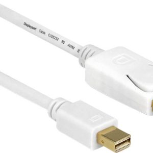 Delock 83484 DisplayPort-kabel Mini-displayport / DisplayPort Adapterkabel Mini DisplayPort-stekker, DisplayPort-stekker Delock 83484 DisplayPort-kabel Mini-displayport / DisplayPort Adapterkabel Mini DisplayPort-stekker, DisplayPort-stekker