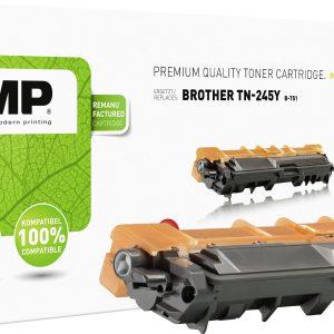 KMP Tonercassette vervangt Brother TN-245Y, TN245Y Compatibel Geel 2200 bladzijden B-T51 KMP Tonercassette vervangt Brother TN-245Y, TN245Y Compatibel Geel 2200 bladzijden B-T51