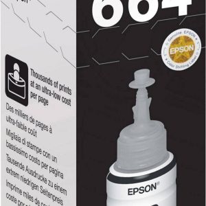 Epson C 13 T 664140 664 Navulinkt Origineel Epson Zwart 1 stuk(s) Epson C 13 T 664140 664 Navulinkt Origineel Epson Zwart 1 stuk(s)