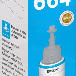 Epson 664 Navulinkt Cyaan, cyaan Epson 664 Navulinkt Cyaan, cyaan