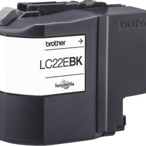 Brother Inktcartridge LC-22EBK Origineel Zwart LC-22 E BK Brother Inktcartridge LC-22EBK Origineel Zwart LC-22 E BK