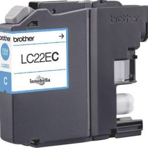 Brother Inktcartridge LC-22EC Origineel Cyaan LC-22 E C Brother Inktcartridge LC-22EC Origineel Cyaan LC-22 E C