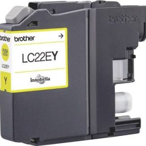Brother Inktcartridge LC-22EY Origineel Geel LC-22 E Y Brother Inktcartridge LC-22EY Origineel Geel LC-22 E Y