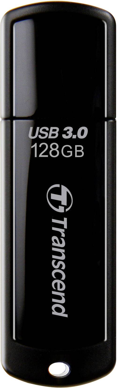 Transcend JetFlash® 700 USB-stick 128 GB Zwart TS128GJF700 USB-A 3.2 Gen 1