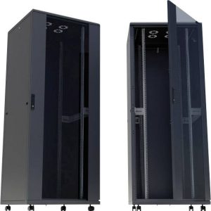 Intellinet 713092 19inch-patchkast (b x h x d) 600 x 1284 x 600 mm 26 HE Zwart (RAL 9005)